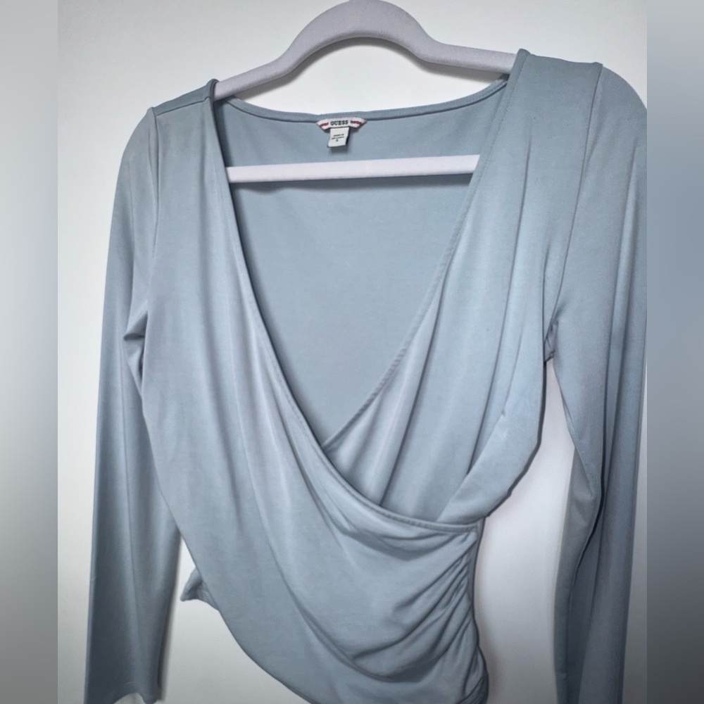 Guess | Light Blue Long Sleeve Top